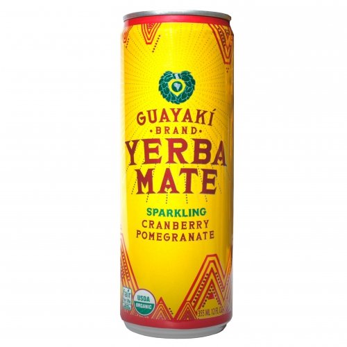 Guayaki Yerba Mate Sparkling Cranberry Pomegranate 12oz