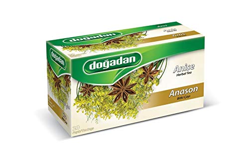 Dogadan Anise Herbal Tea Anason Bitki Cayi 20 tea Bags