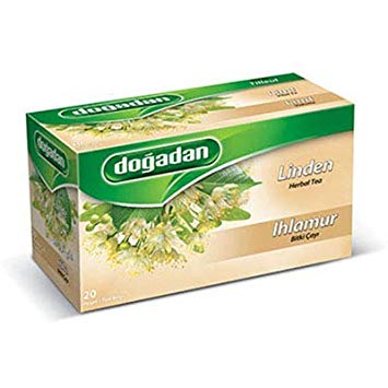 Dogadan Linden Herbal Tea Ihlamur Bitki Cayi 20 tea Bags