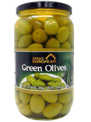 Indo European Green Olives 31oz