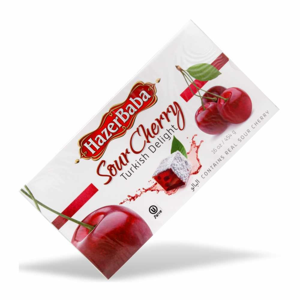 HazerBaba Sour Cherry Turkish Delight 16oz