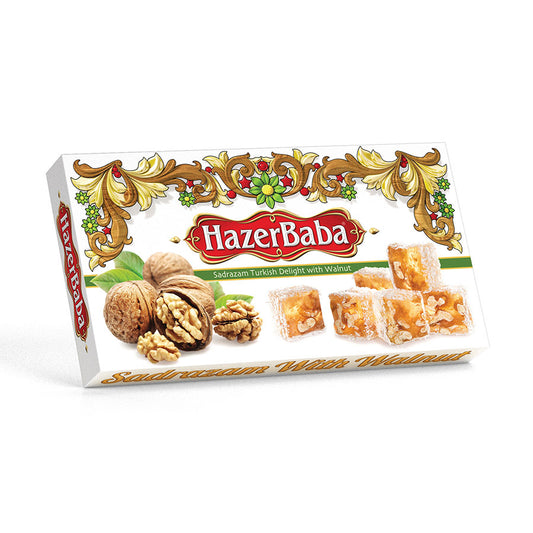 HazerBaba Turkish Delight with Walnut 16oz