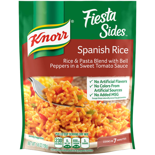Knorr Spanish Rice Fiesta Rice Side Dish, 5.6 oz
