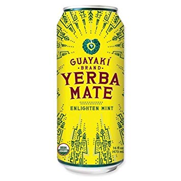 Guayaki Yerba Mate Enlighten Mint Organic Brand 15.5 oz