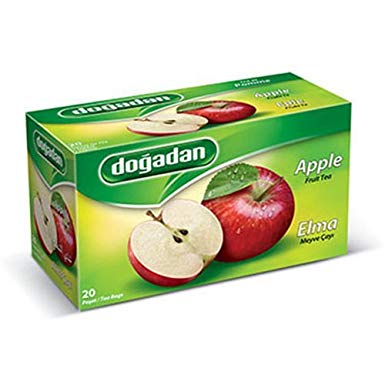 Dogadan Apple Fruit Tea Elma Meyve Cayi 20 tea Bags
