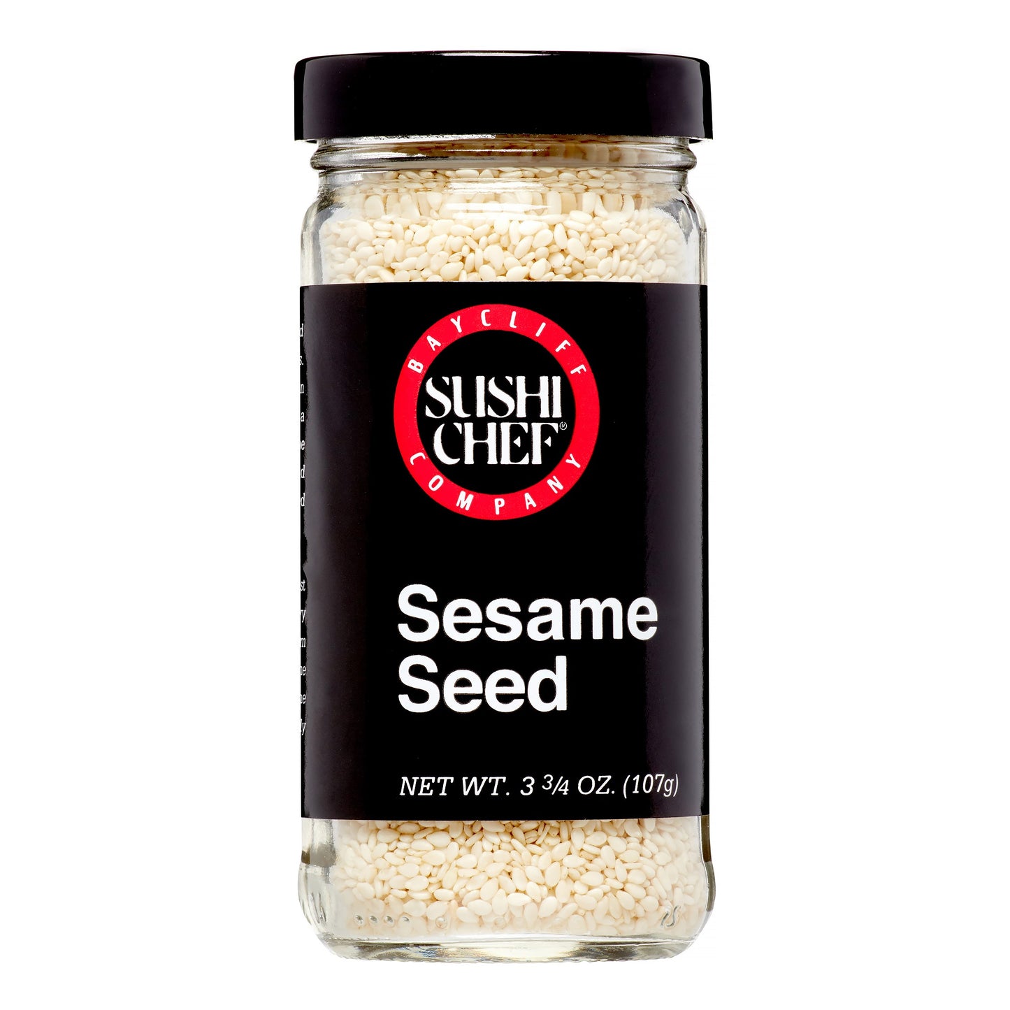 Baycliff Company Sushi Chef White Sesame Seed, 3.75 OZ