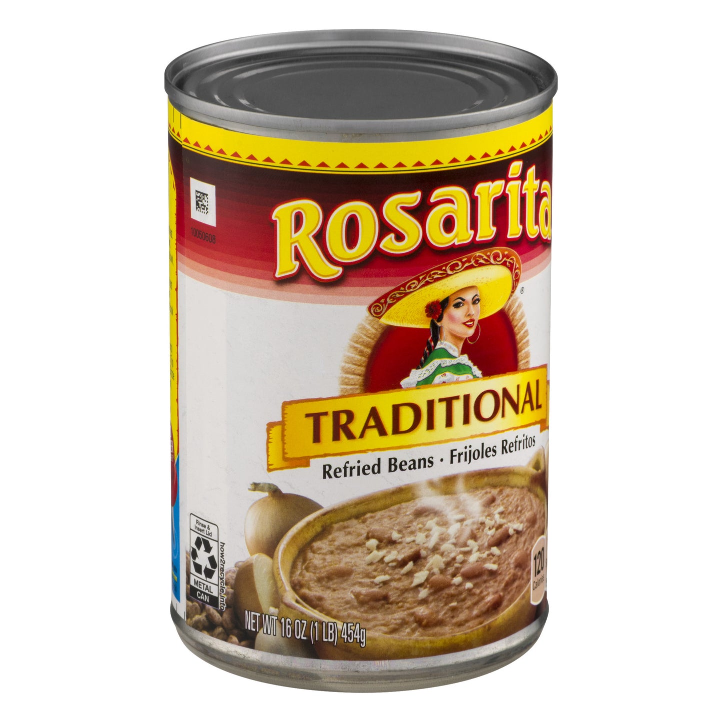Rosarita Traditional Refried Beans, 16 oz
