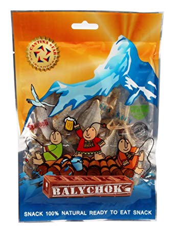 Cantina Star Balychok Jerky SeaFood Dry Fish Sea Salt Snack 100% Natural 90gr