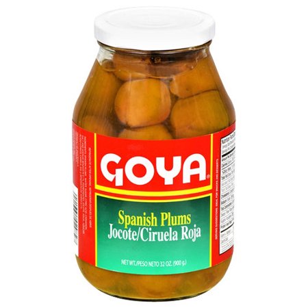 Goya Spanish Plum Jocote Ciruela Roja in Syrup 32oz