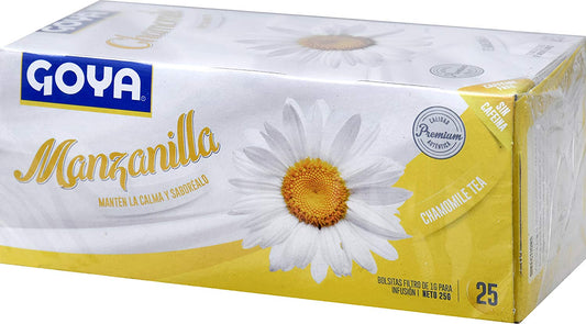 Goya Chamomile Té Manzanilla 25 Bags