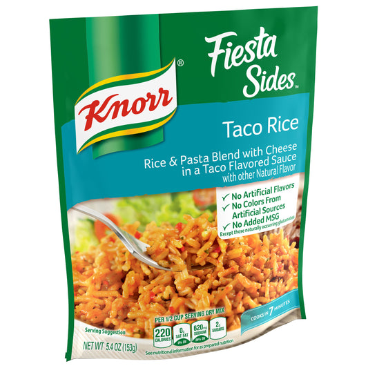 Knorr Fiesta Taco Rice Side Dish, 5.4 oz