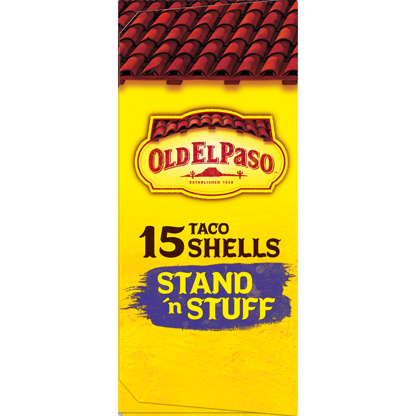 Old El Paso Taco Shells, Stand 'n Stuff,  Gluten Free, 15 Count