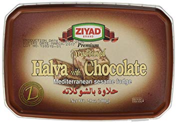 Ziyad Halva Halawa With Chocolate sesame Fudge 700gr