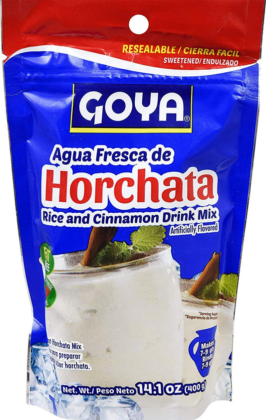 Goya Agua Fresca de HORCHATA Rice and Cinnamon Drink Mix 14.1oz