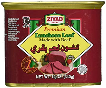 Ziyad Halal Luncheon Loaf Beef 12oz