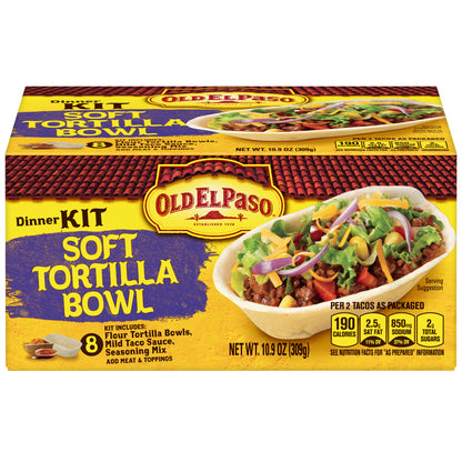 Old El Paso Stand 'N Stuff Soft Taco Dinner Kit, 10.9 oz