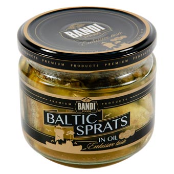Bandi Foods Smoked Baltic Sprats in Oil 250g