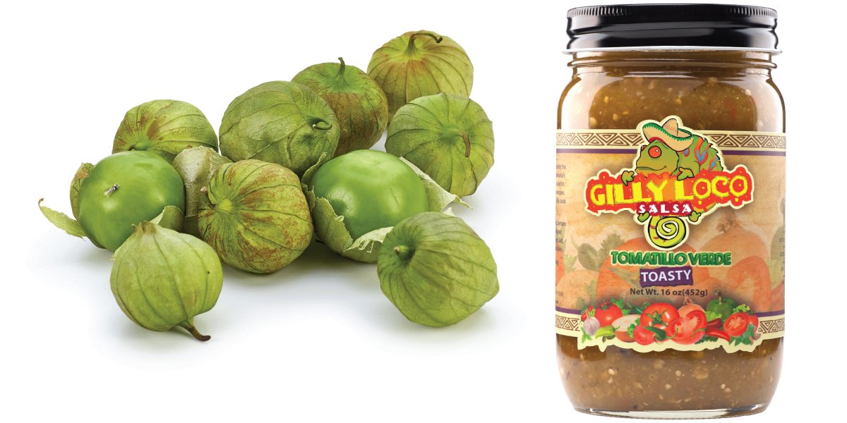 Gilly Loco Salsa Tomatillo Verde Toasty 16oz