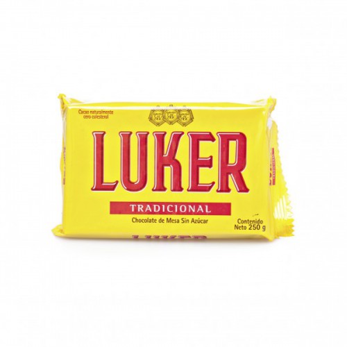 Chocolate de Mesa Luker Bitter Amargo Sin Azucar Tradicional 8.8oz