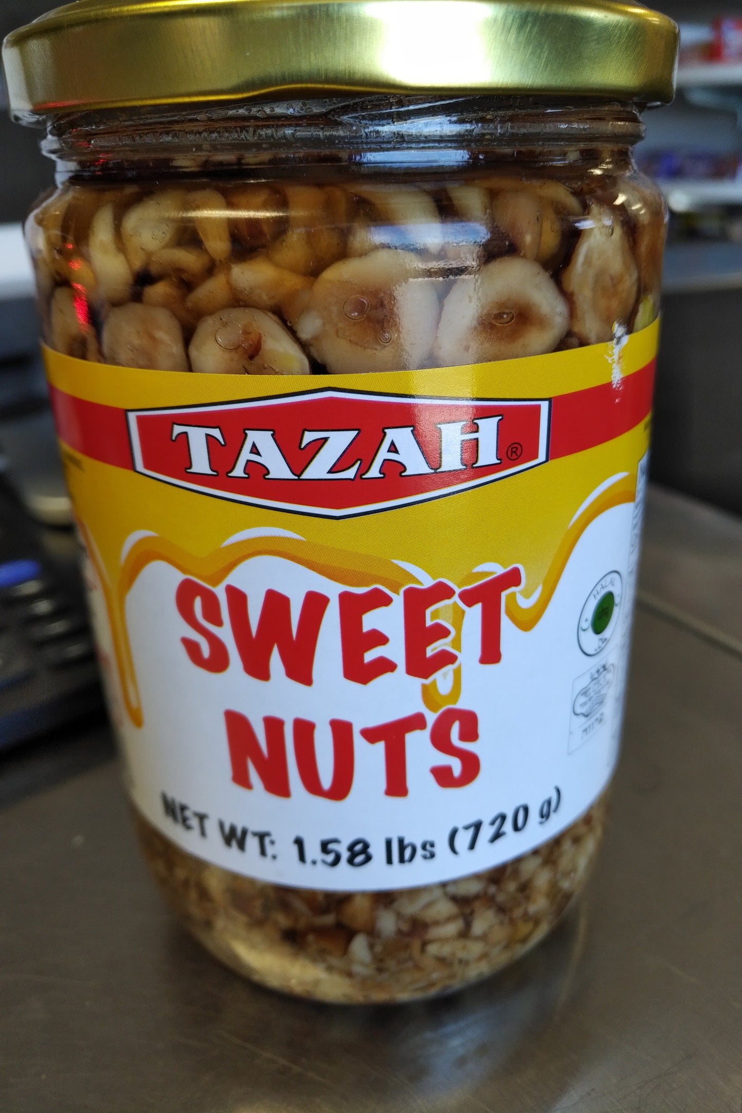 Tazah Sweet Nuts With Honey 720gr Halal