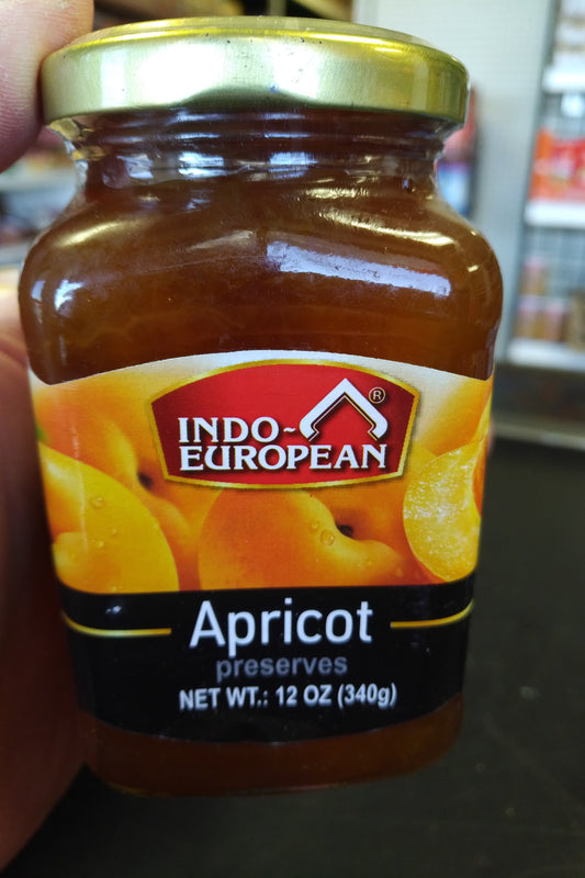 Indo European Apricot Preserves Jam 12oz
