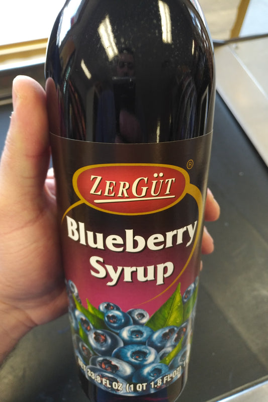 Zergut Blueberry Syrup 33.8oz
