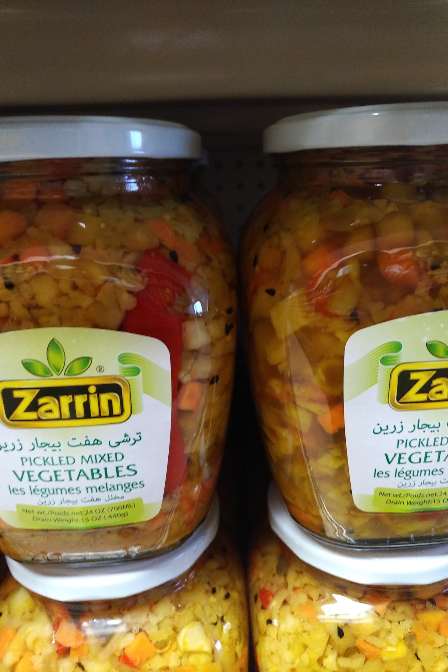 Zarrin Pickled Mixed Vegetables 24oz