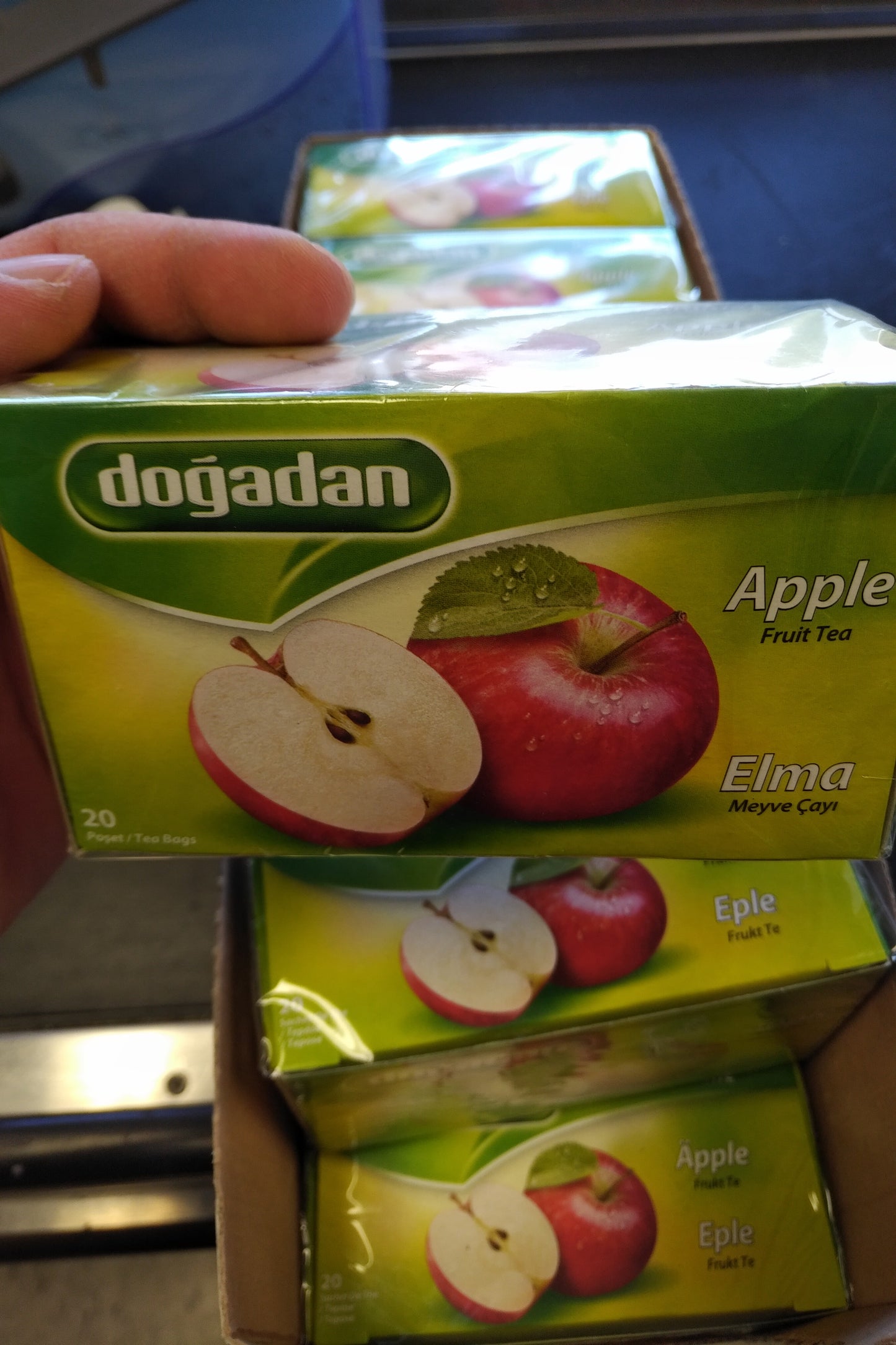 Dogadan Apple Fruit Tea Elma Meyve Cayi 20 tea Bags