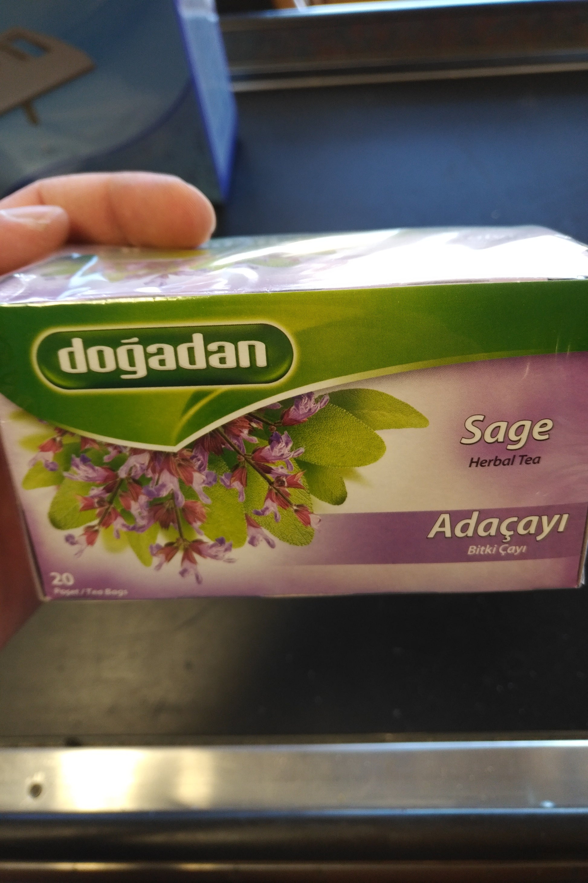 Dogadan Sage Herbal Tea Adacayi Bitki Cayi 20 tea Bags – Casa Blanca Market