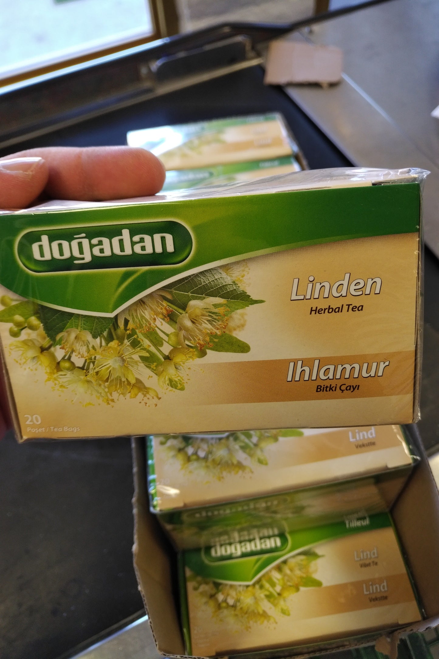 Dogadan Linden Herbal Tea Ihlamur Bitki Cayi 20 tea Bags