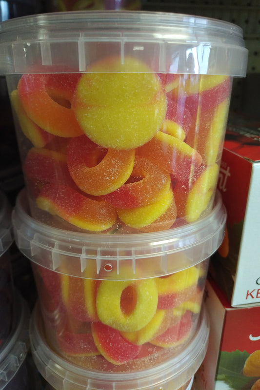 Gummy Licious Halal Peach Rings 300gr
