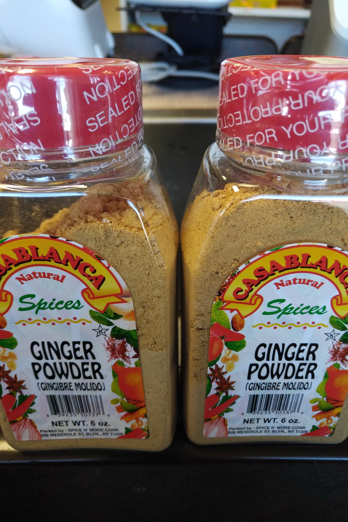 CasaBlanca Ginger Powder (Gingibre Molido) 6oz