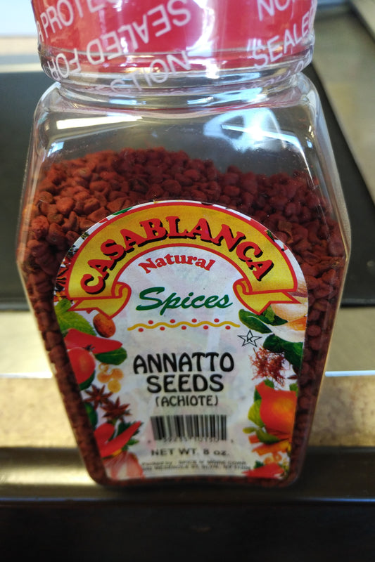 CasaBlanca Annatto Seeds (Achiote) Onoto 8oz