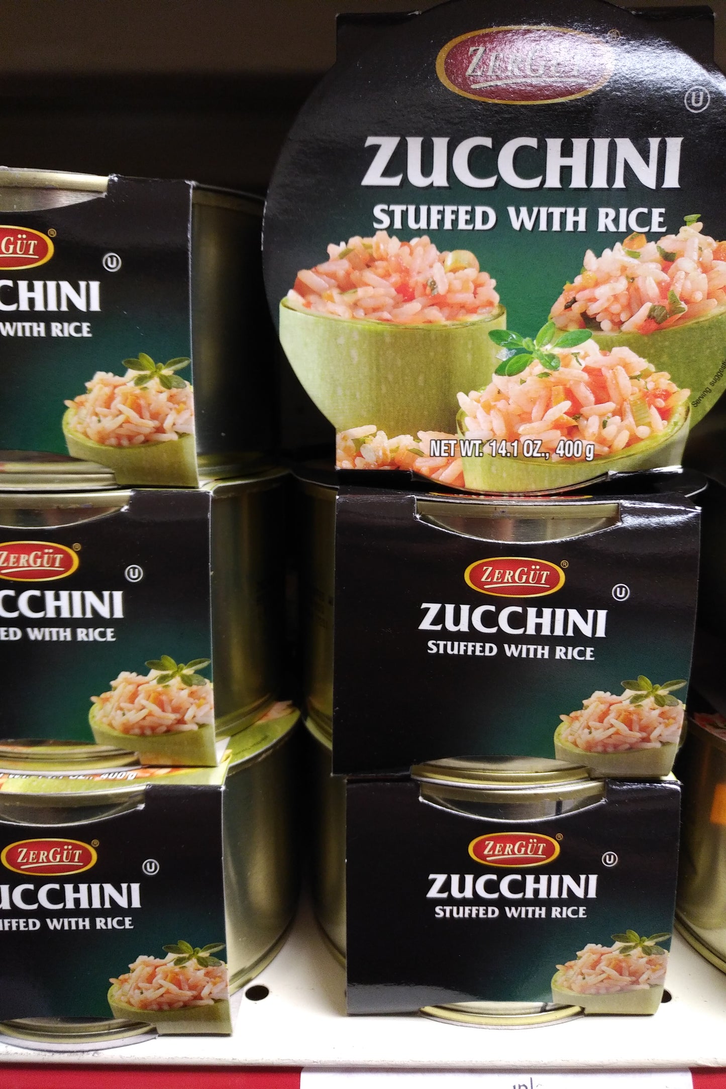 Zergut Zucchini Stuffed With Rice 14.1oz