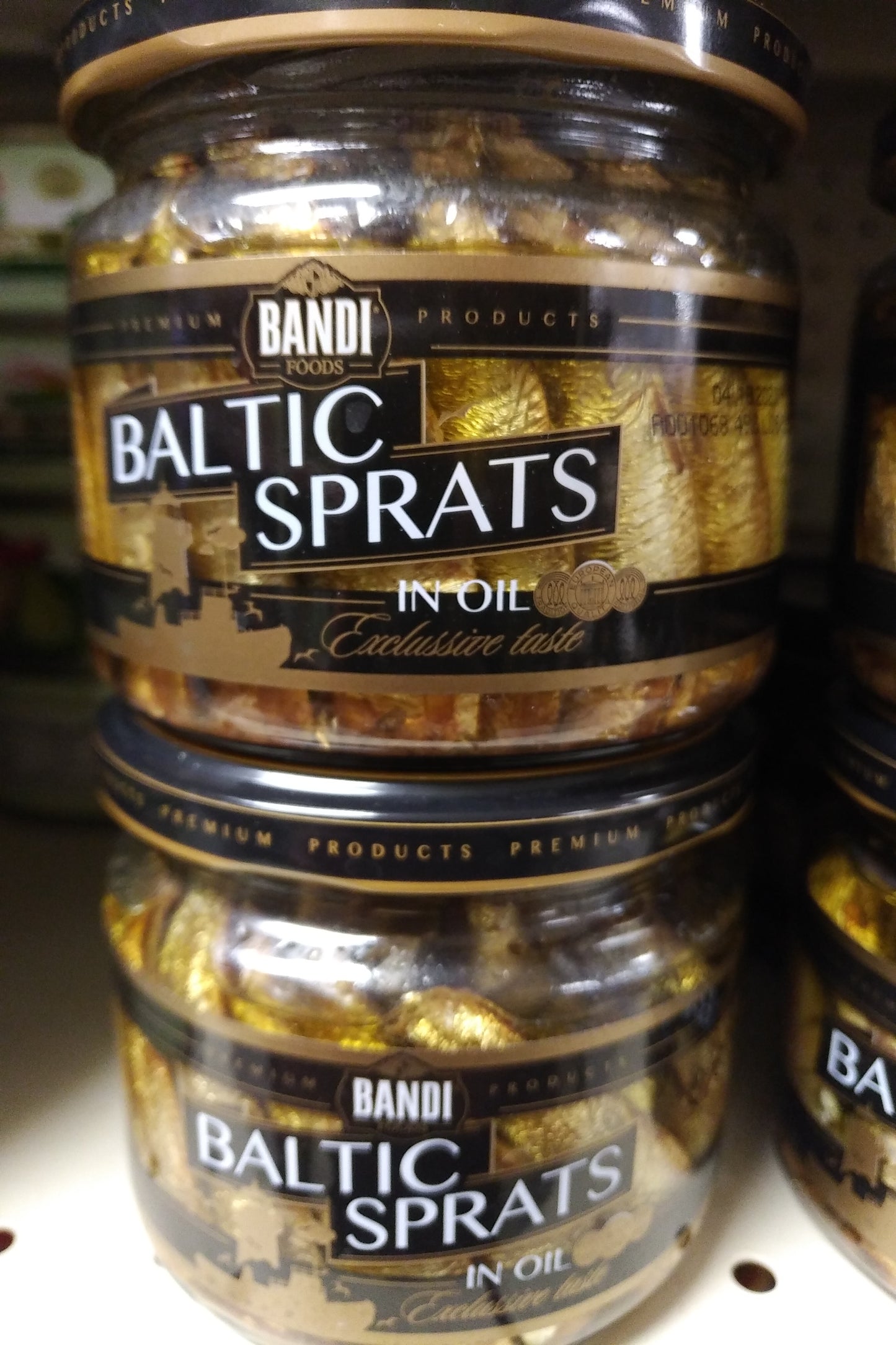 Bandi Foods Smoked Baltic Sprats in Oil 250g