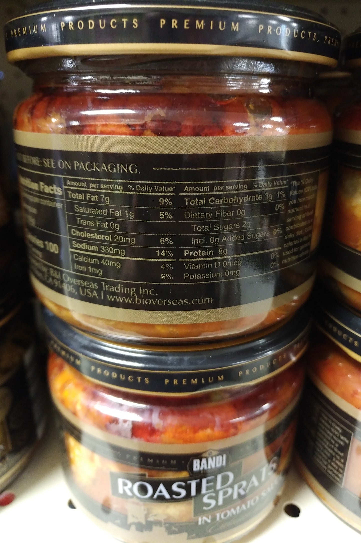 Bandi Foods Roasted Sprats in Tomato Sauce 280g
