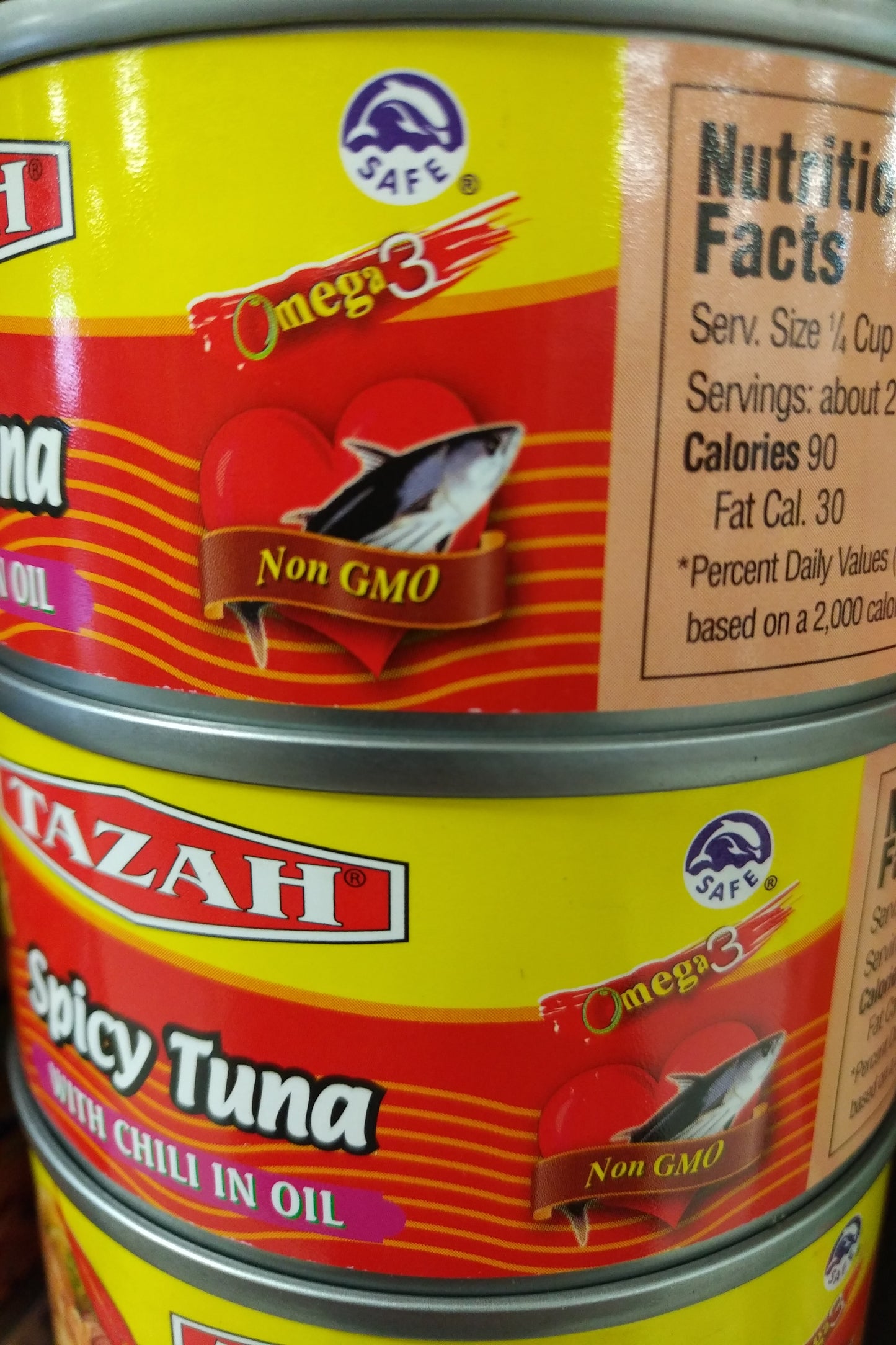 Tazah Spicy Tuna With Chili in Oil 6oz