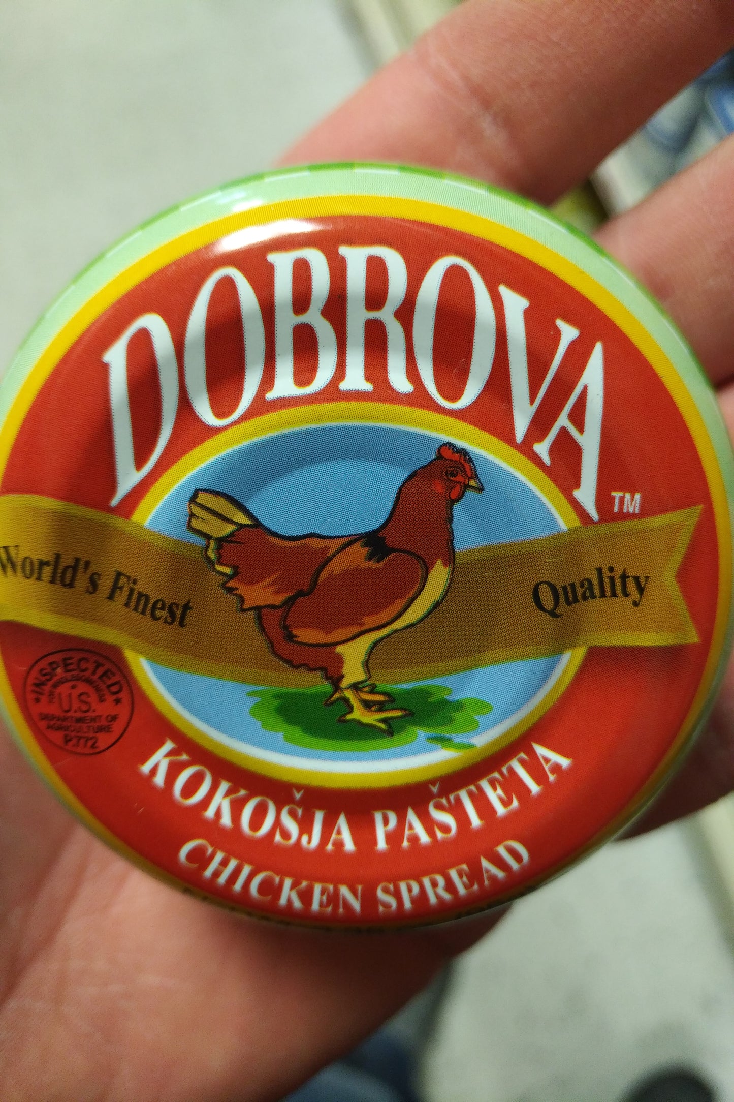 Dobrova Chicken Spread 95gr