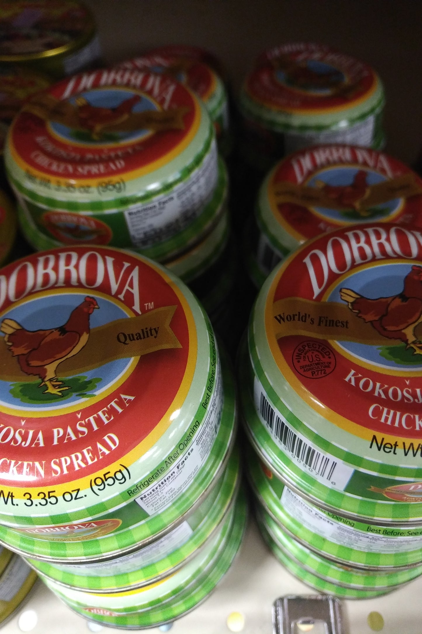 Dobrova Chicken Spread 95gr