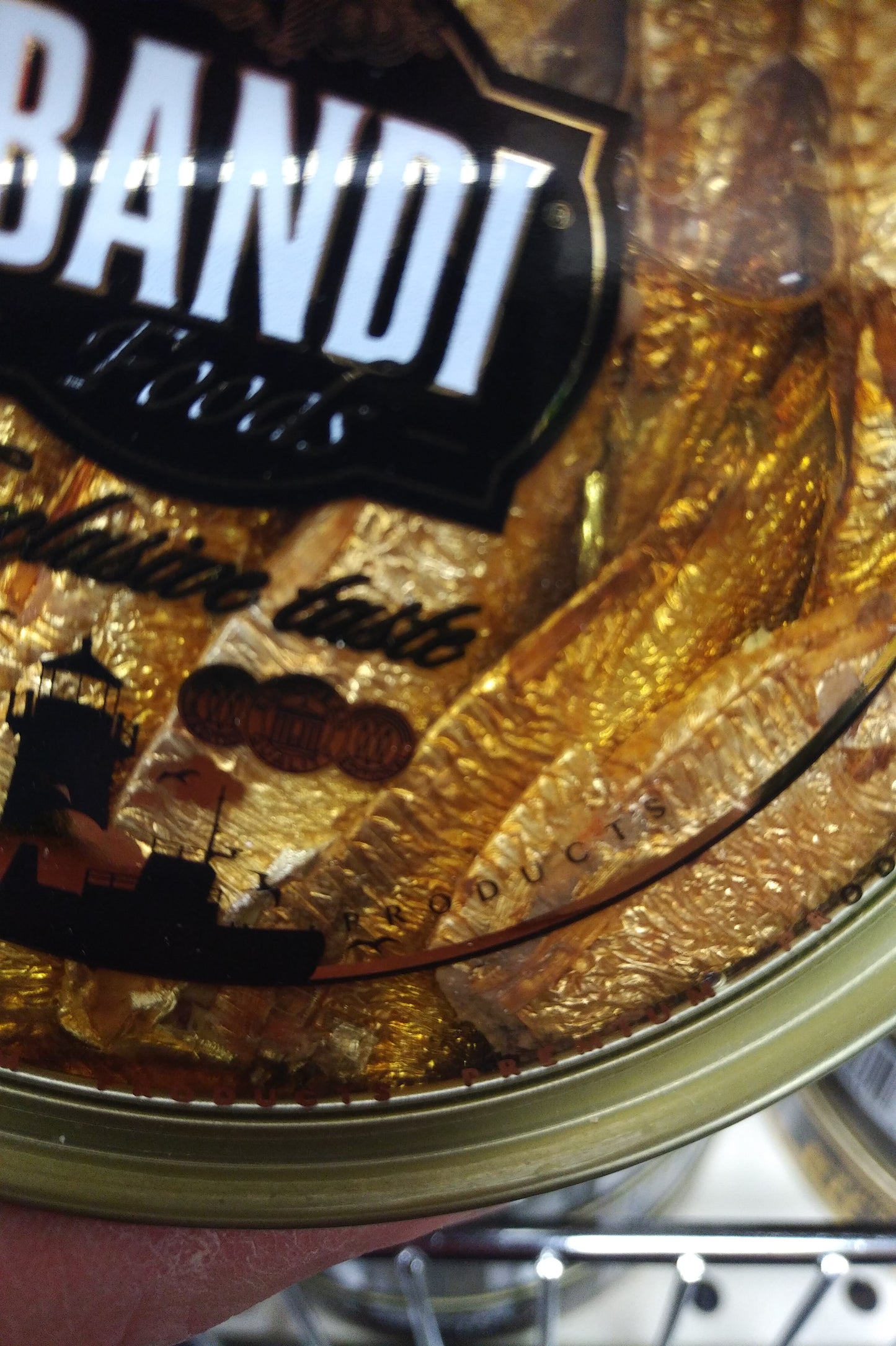 Bandi Smoked Sprats in Oil (Transparent Lid, Easy Opener) 160g