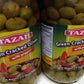 Tazah Green Cracked Olives With Papper 2.2lb