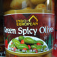 Indo European Green Spicy Olives 31oz