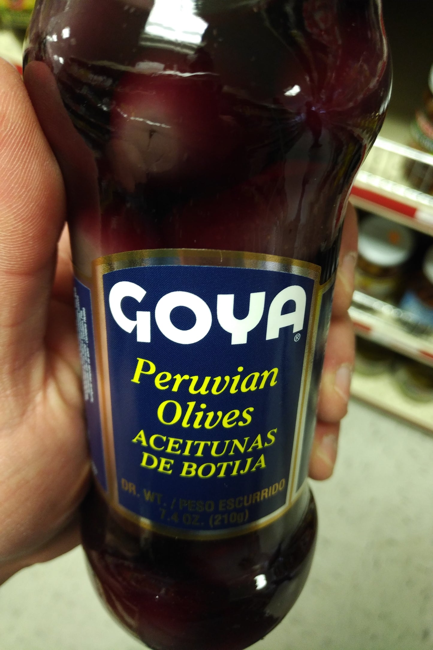 Goya Peruvian Olives Aceitunas de Botija 7.4 oz