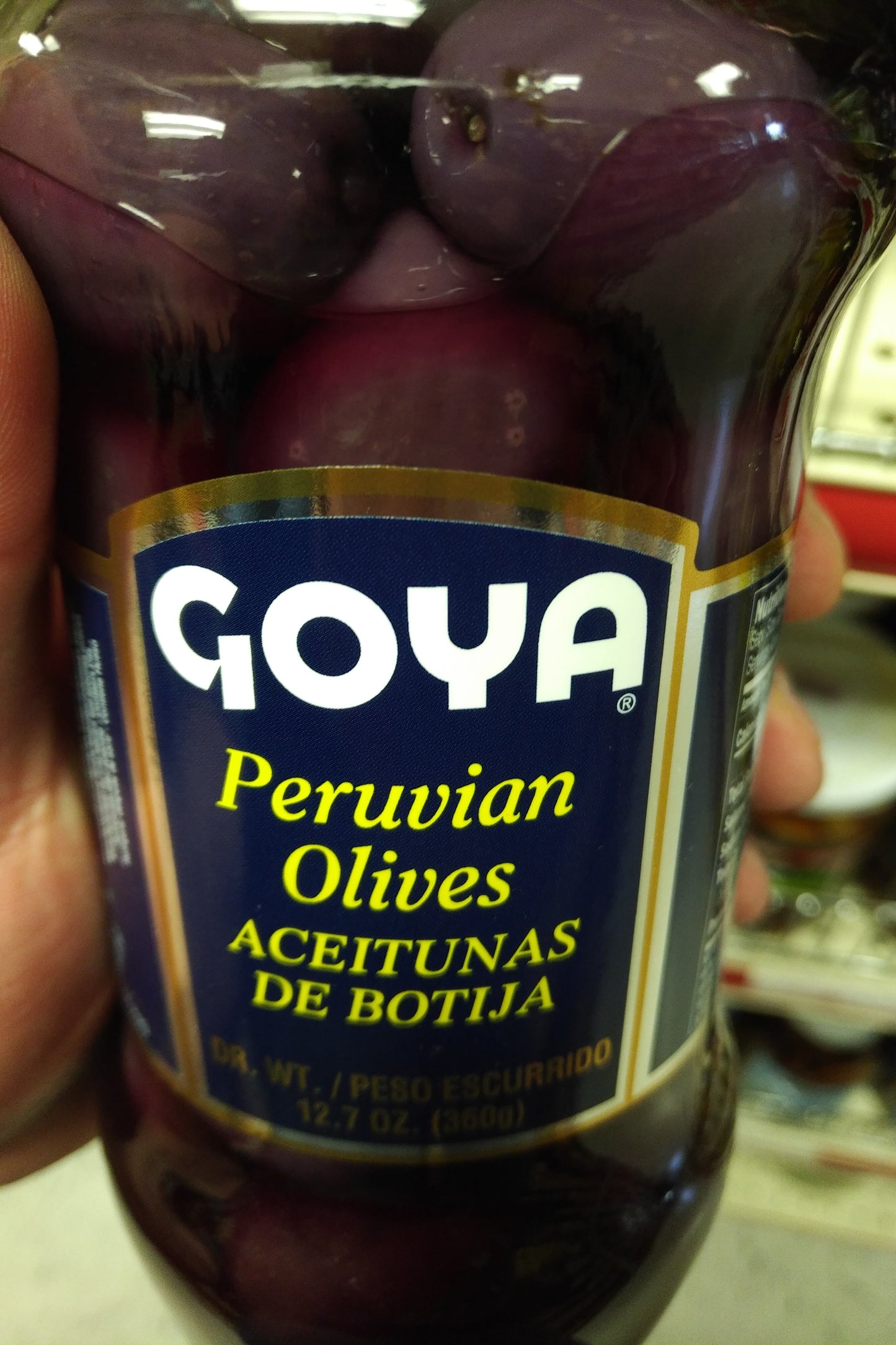 Goya Peruvian Olives Aceitunas de Botija 12.7oz