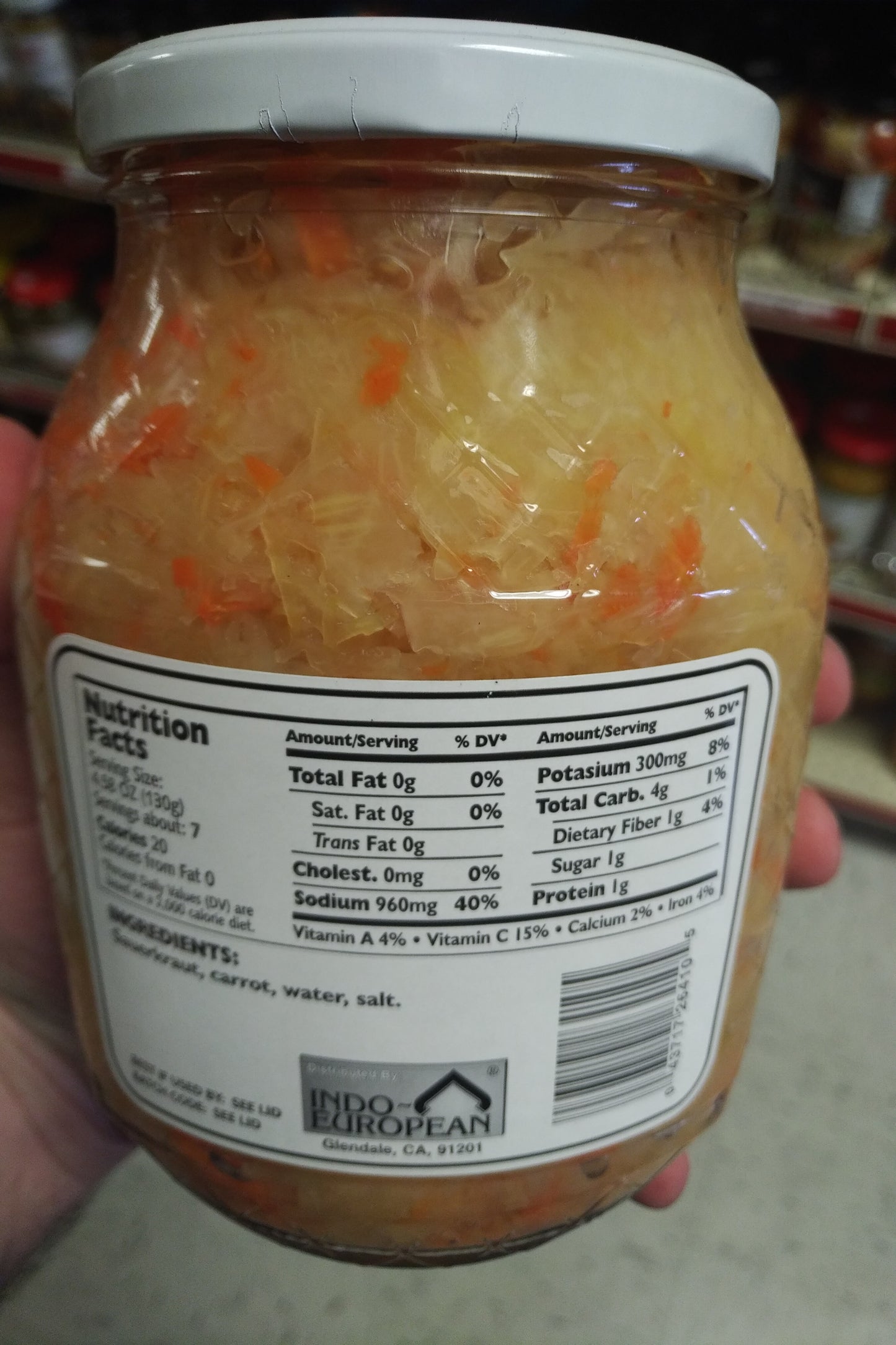 Zergut Polish Sauerkraut With Carrot 860gr