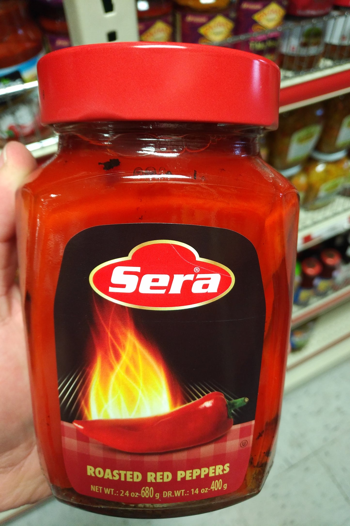 Sera Roasted Red Peppers 680gr
