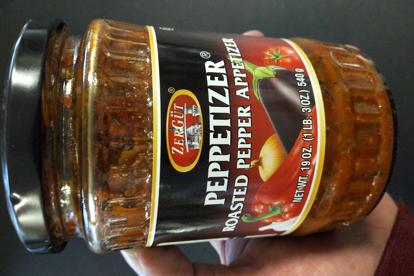 Zergut Peppetizer Roasted Pepper Appetizer 19oz