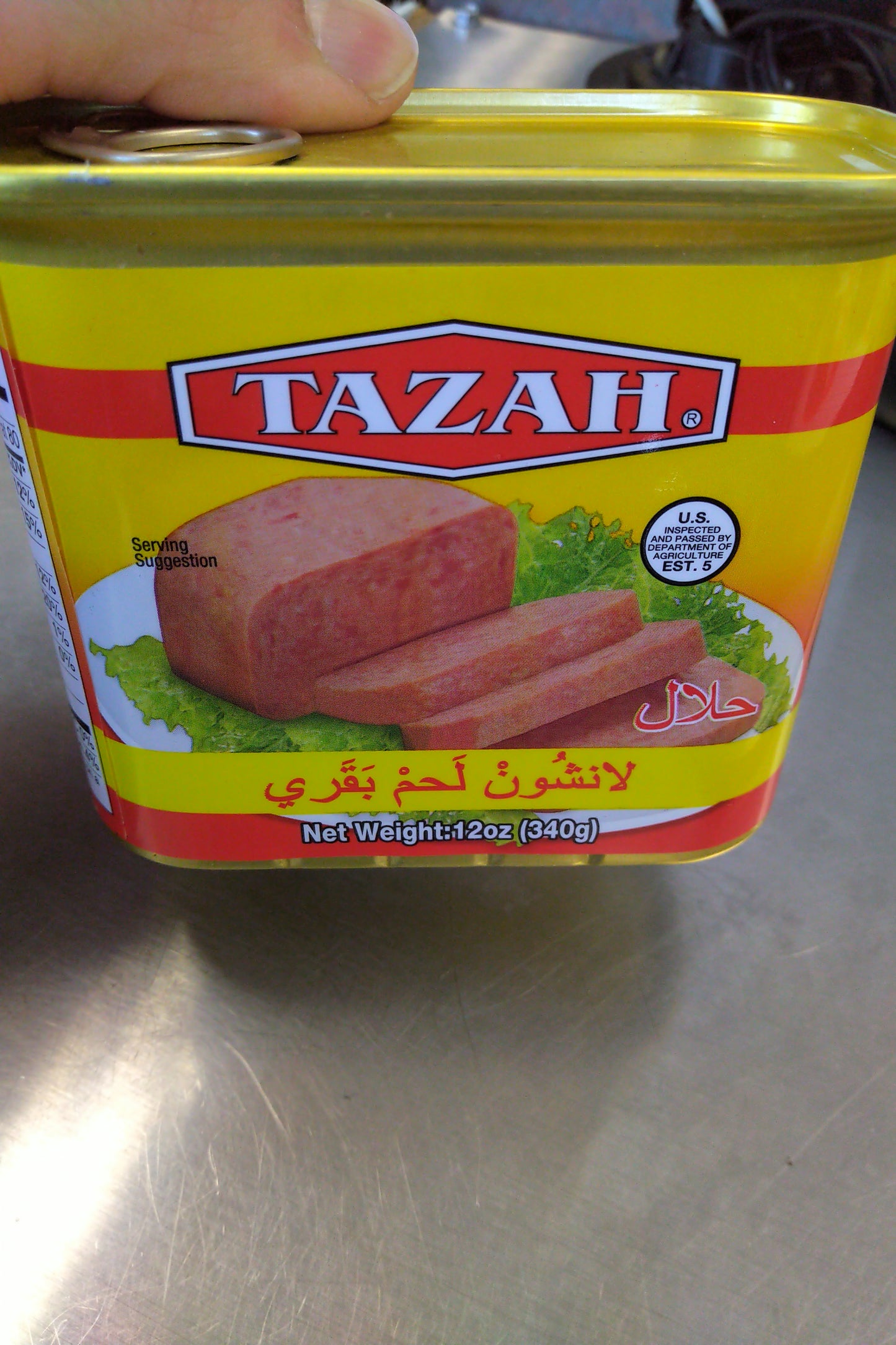 Tazah Halal Luncheon Loaf Beef 12oz