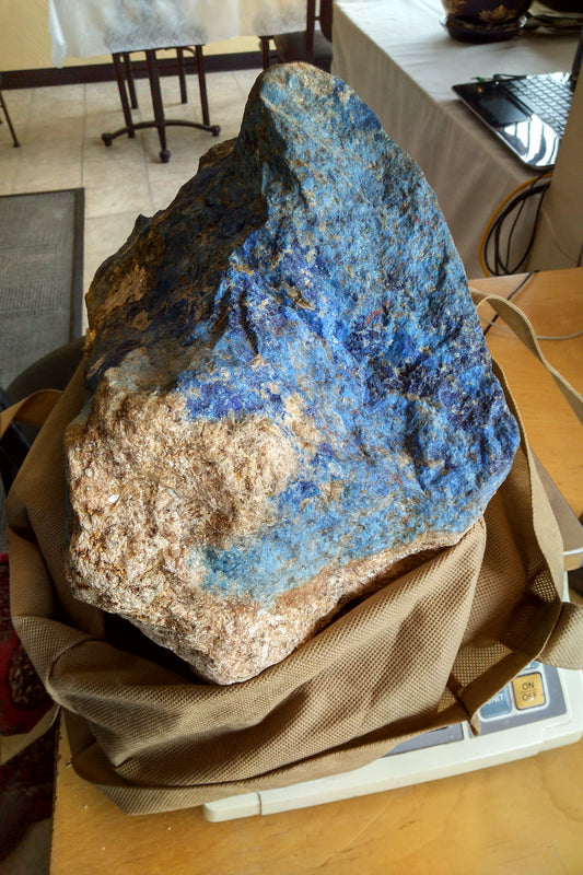 Natural lapis lazuli Rough Raw Stone Rock Specimen From Afghanistan