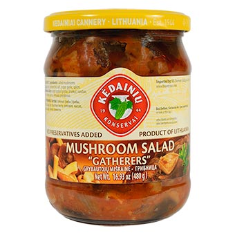 Kedainiu Mushroom Salad Gatherers
480gr